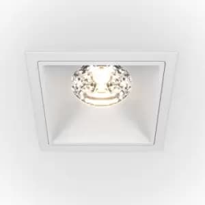 Image of Maytoni Alfa LED Square Dimmable Recessed Downlight White, 1150lm, 3000K