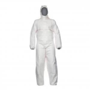 Image of ProShield Large Fire Resistant Coverall White PROFRL