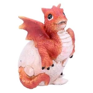 Image of Ruby Hatchling (Set of 4) Dragon Egg Ornament