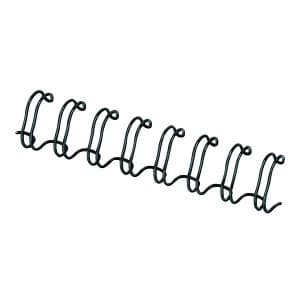 Image of Fellowes Wire Binding Element 9mm Black Pack of 100 53265