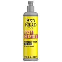 Image of TIGI Bed Head Wash and Care Bigger The Better Lightweight Volume Conditioner for Fine Hair 300ml