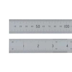 Image of Fisher Satin Chrome Rule 300mm / 12in
