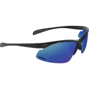 Image of Stanley Unisex Adults Half Frame Eyewear (One Size) (Blue Mirror)