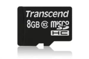 Image of Transcend microSDHC Class 10 UHS-I 600x 8GB