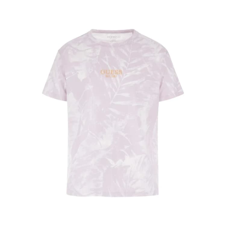 Image of Guess T-Shirt Guess AOP Blanc Male S