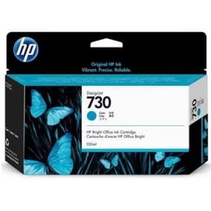 Image of HP 730 Cyan Ink Cartridge 130ml