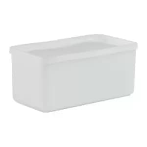 Image of Boite 1500 ml avec couvercle cloche rectangulaire nature L103xl208xH94mm HUNERS