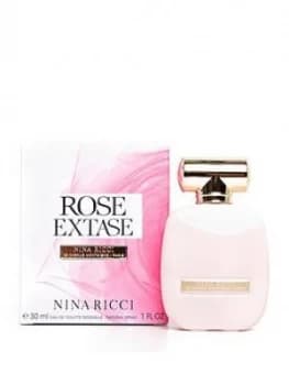 Image of Nina Ricci Rose Extase Sensuelle Eau de Toilette For Her 30ml