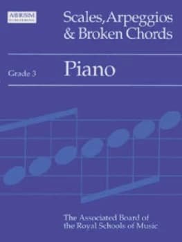 Image of Scales Arpeggios and Broken Chords Grade 3 Paperback