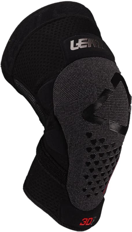 Image of Leatt 3DF 5.0 Evo FastFit Knee Guards, black, Size L XL for Men