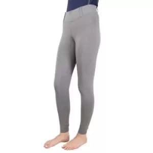 Image of Hy Sport Active Womens/Ladies Horse Riding Tights (XS) (Pencil Point Grey)