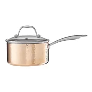 Image of Minerva Medium Hammered Saucepan