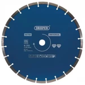 Image of Draper 99786 Segmented Diamond Blade (350mm)