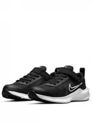 Image of Nike Downshifter 11 (psv), Black/White, Size 12