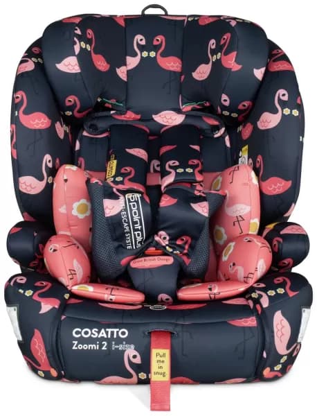 Image of Cosatto Zoomi 2 Pretty Flamingo Car Seat