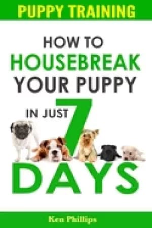 Image of puppy training how to housebreak your puppy in just 7 days