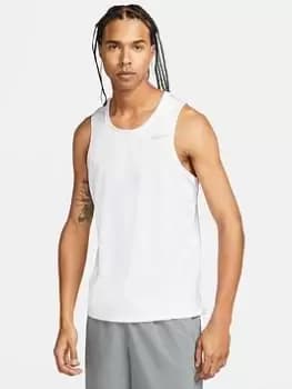Image of Nike Run Miler Vest - White, Size 2XL, Men