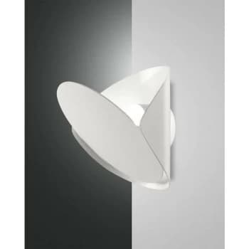 Image of Fabas Luce Lighting - Fabas Luce Shield LED Wall Uplight White Glass
