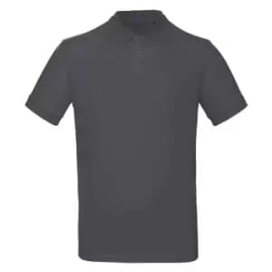 Image of B&C Mens Inspire Polo (Pack of 2) (3XL) (Dark Grey)