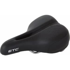 Image of ETC Unisex Black Comfort Saddle