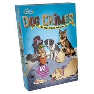Image of Thinkfun Dog Crimes - Who’s to Blame Logic Game