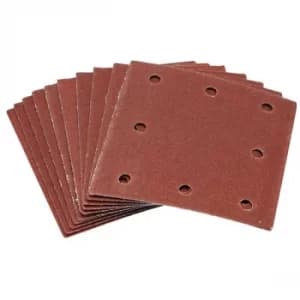 Image of Draper 93518 1/4 Sanding Sheets 100 Grit (105x115mm)