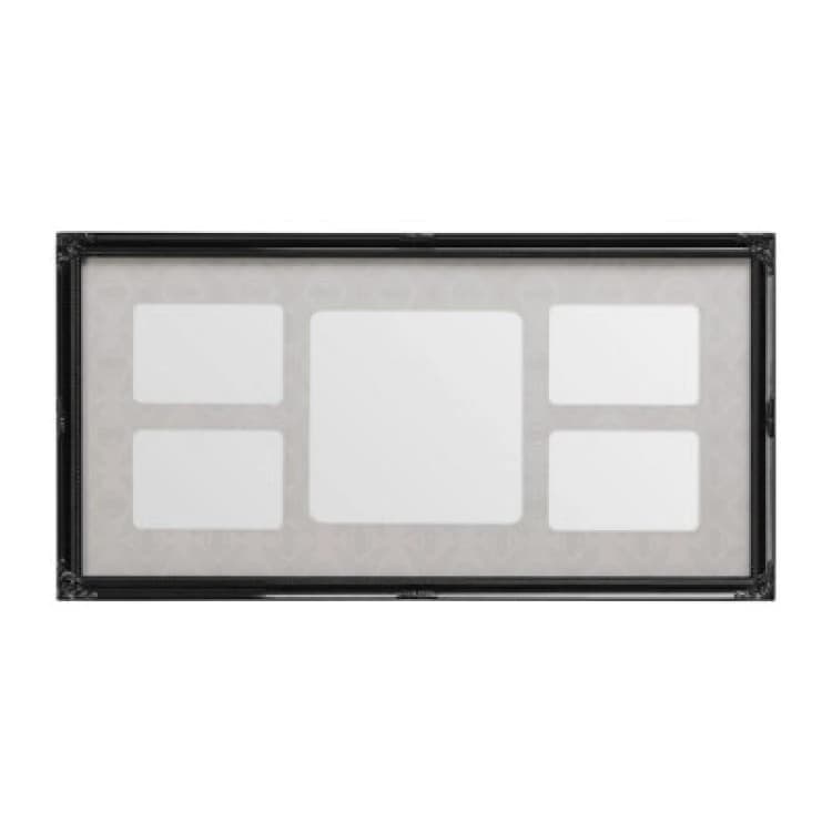 Image of Premier Housewares 5 Photo Multi Photo Frame Black