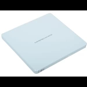 Image of Hitachi-LG GP60NW60 8x DVD-RW USB 2.0 White Slim External Optical Drive