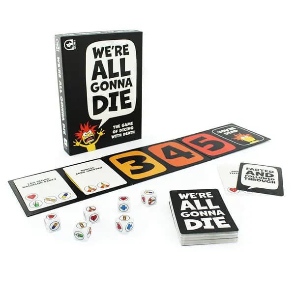 Image of We're All Going to Die Card Game
