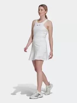 Image of adidas Tennis London Y-Dress, White Size XL Women