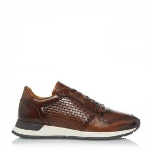 Image of Dune London Torin Embossed Weave Runners - Tan