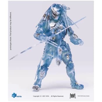 Image of HIYA Toys Alien Vs. Predator Exquisite Mini 1/18 Scale Figure - Active Camouflage Scar
