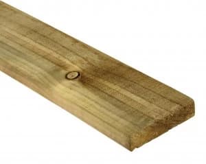 Image of Wickes Treated Sawn 19 x 100 x 1800mm Single