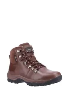 Image of Cotswold Barnwood Hiking Boot Unisex Brown UK Size 5