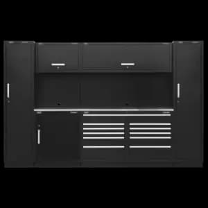 Image of Premier 3.3M Storage System - Stainless Worktop