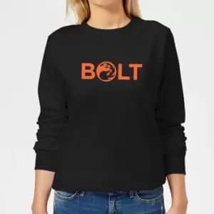 Image of Magic The Gathering Bolt Womens Sweatshirt - Black - L - Black