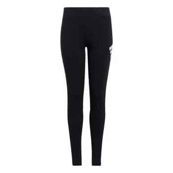 Image of adidas Future Icons 3-Stripes Cotton Leggings Kids - Black