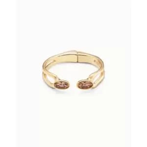 Image of Kingdom Pink Metal Faceted Crystal Bracelet