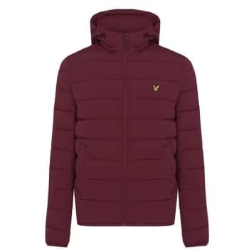 Image of Lyle and Scott L & S Lightweight Puffer Jacket - Red