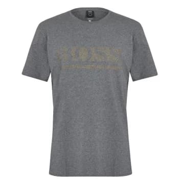 Image of Hugo Boss Athleisure Pixel 1 T-Shirt Medium Grey Size 2XL Men