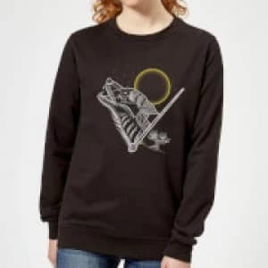 Image of Harry Potter Lupin Womens Sweatshirt - Black