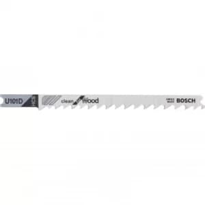 Image of Bosch U101 D Wood Cutting Jigsaw Blades Pack of 3