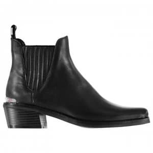 Image of DKNY Michelle Ankle Boots - BLK GLD BGD