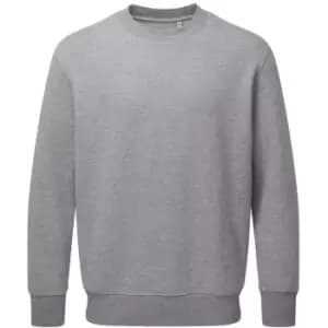 Image of Anthem Unisex Adult Marl Organic Sweatshirt (XXL) (Grey Marl)