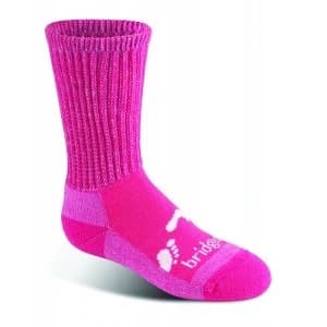 Image of Bridgedale Woolfusion Trekker Junior Sock Pink Medium