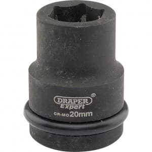 Image of Draper Expert 3/4" Drive Hexagon Impact Socket Metric 3/4" 20mm