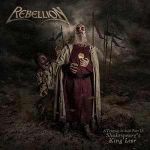Image of A Tragedy in Steel Part II Shakespeares King Lear by Rebellion CD Album