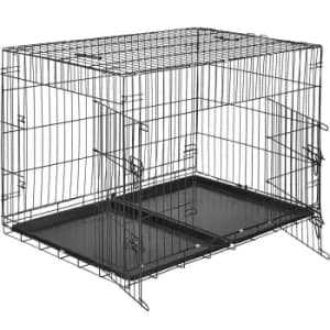 Image of Tectake Dog Crate Collapsible - X Large