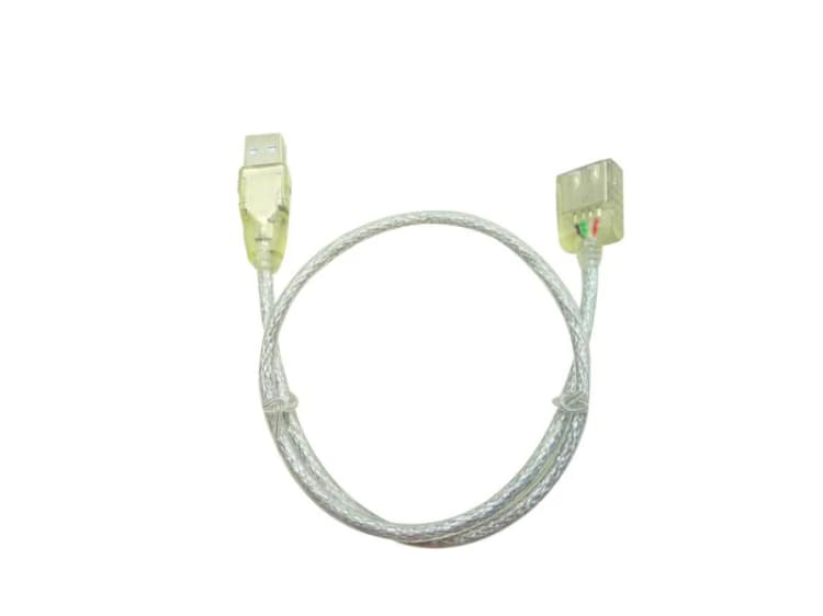Image of Microconnect USBAAF05T USB cable USB 2.0 0.5 m USB A Transparent