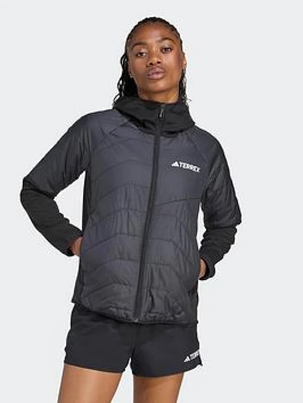 Image of Womens down jacket adidas Terrex Multi Climawarm Tech Noir Female XL